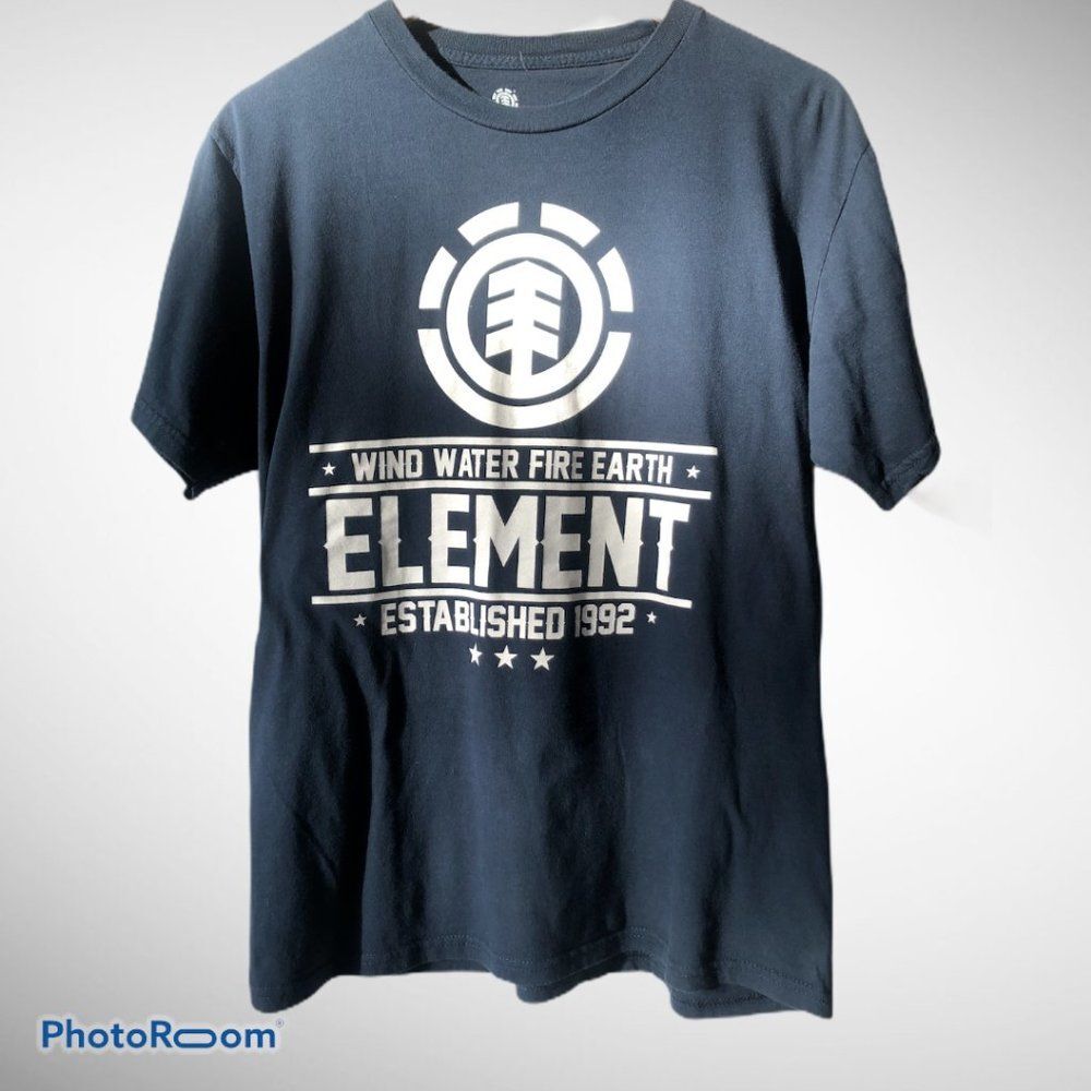 Element Men's Navy T-Shirt Sz M 0158